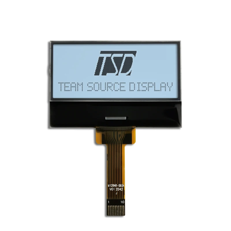 128*48 display lcd screen cog custom FSTN graphic lcd display for thermostat