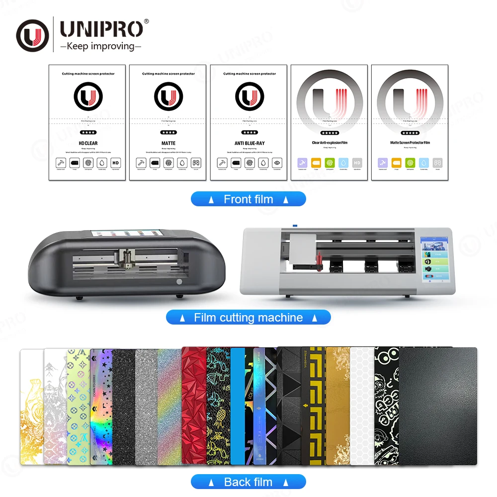 TPU Hydrogel Carbon Fiber Back Sticker Protector Film Raw Material For Cutting Machine