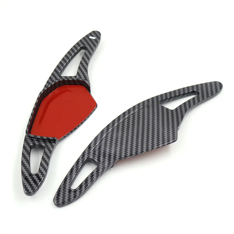 2pcs ABS Car Sports Shift Paddle Shifter For Skoda Octavia A8 MK4 ENYAQ IV RS VRS 2020 2021 2022 2023 Karoq Kodiaq Wheel Sticker