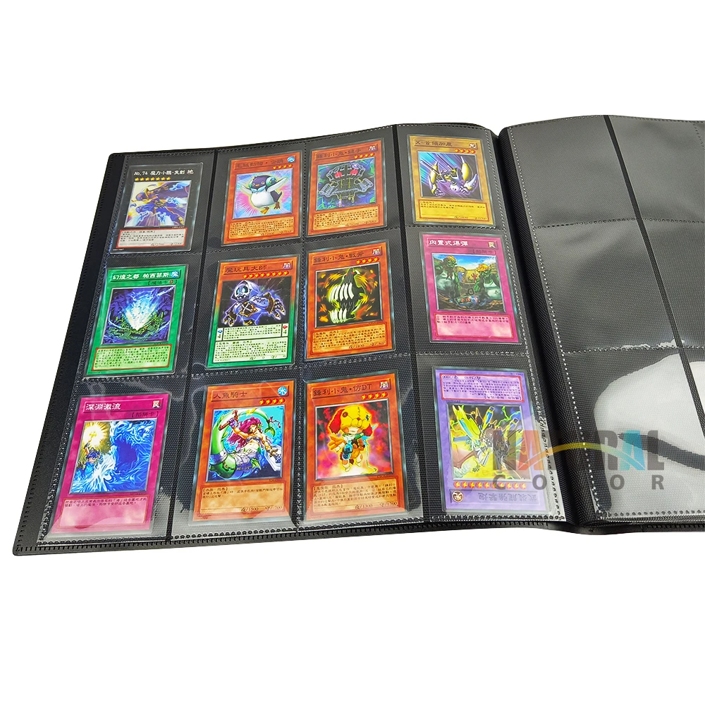 Лидер продаж держатель для карт Toploader из искусственной кожи 12 карманов