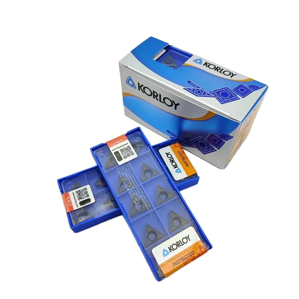 Korloys Original South Korean CNC Lathe Insert 100% PVD/CVD Coated TCMT110204-HMP Series Full Boring Internal Turning Tool