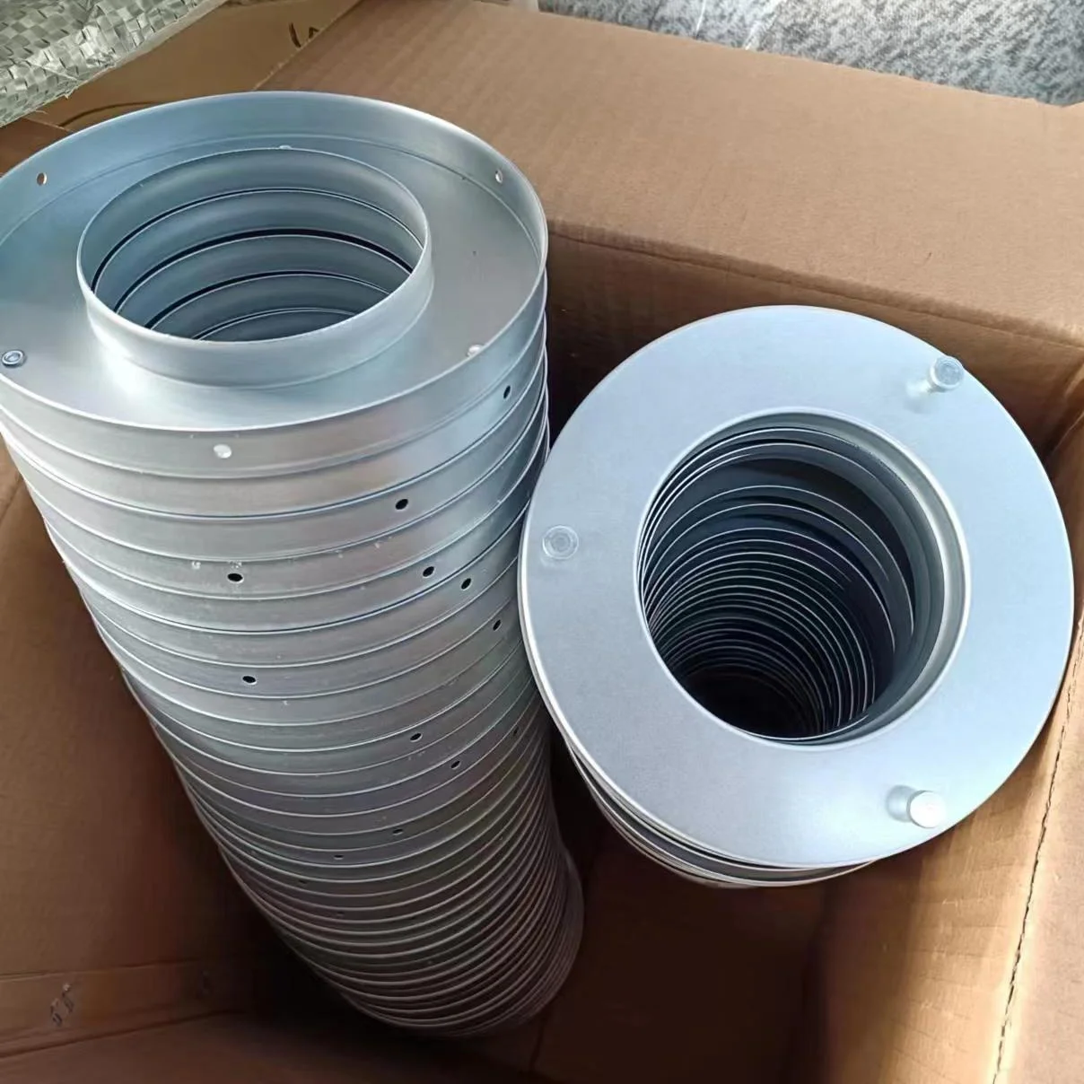 Easy Install Cylinder Shape Activated Carbon Air Filter Cartridge Parts And Components