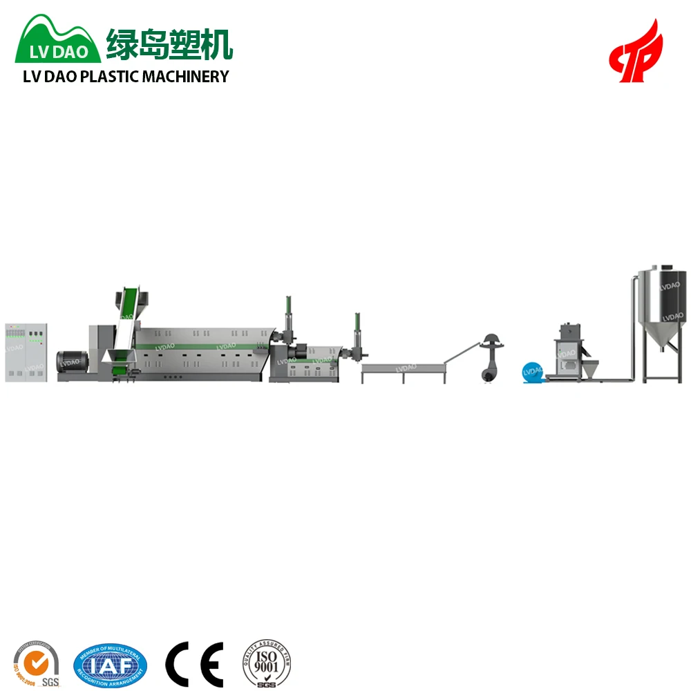 Hard LDD SJP Extrusion plastic pelletizing machine