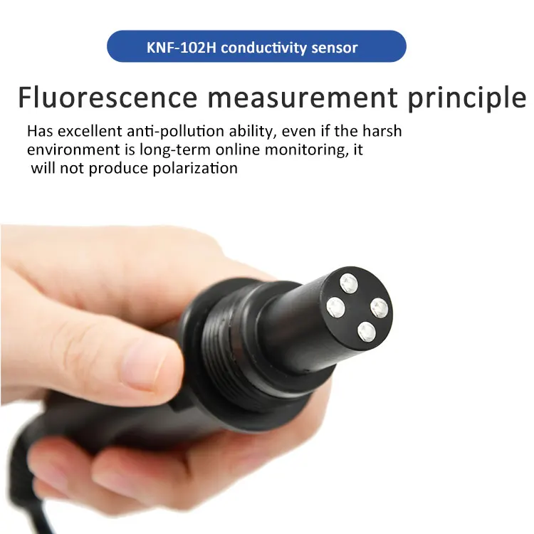 KNF-102H flow through conductivity sensor