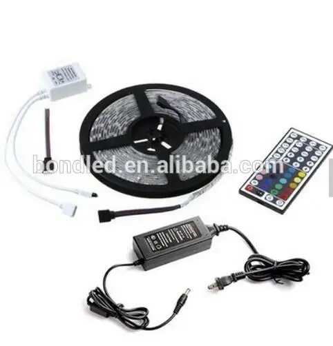 DC12V RGB LED Strip Kit Magic Flexible Waterproof Outdoor Smart 5M LED Strip 2835 SMD IP65 LED Strips Lights with LED Driver