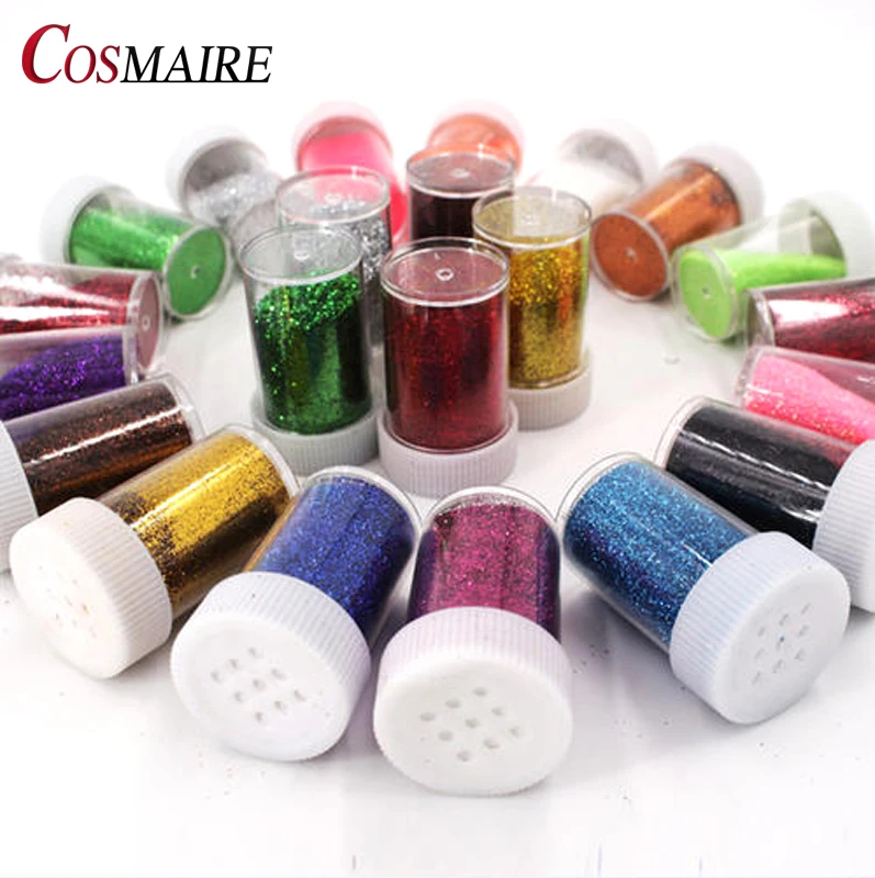Solvent Resistant Polyester Glitter Shaker Sparkle Craft Nail Loose Glitter Powder