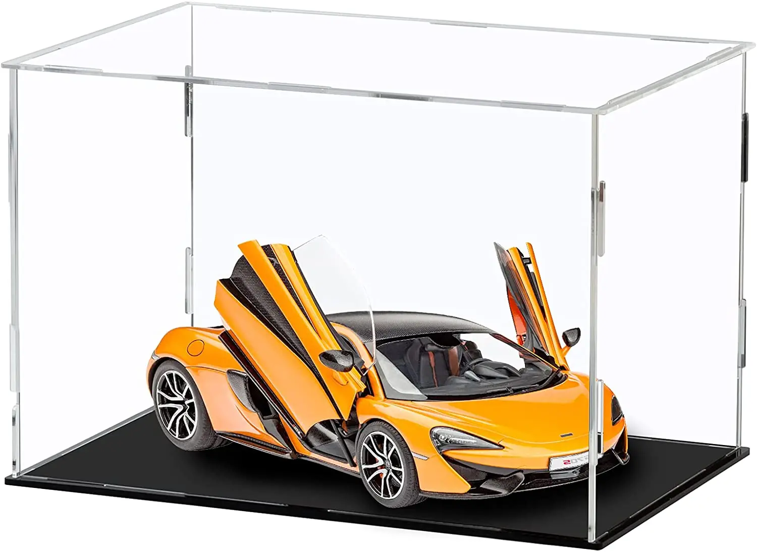 Spring Sign clear acrylic action figure toy display case display series brick model mini figure