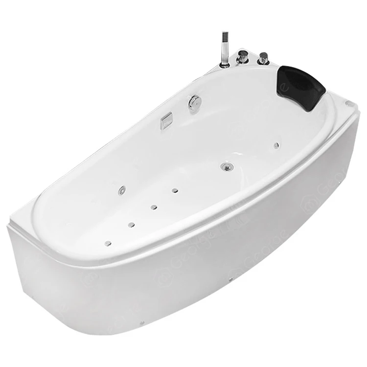 
cheap price one person whirlpools comfortable bathtub acrylic massage bathtub 1.7m 
