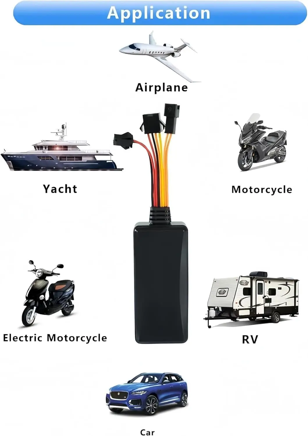 Small Car Hidden Tracking GPS Relay