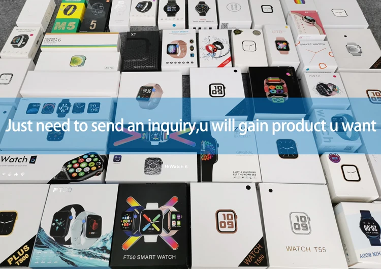 
Dropshipping 2021 Best Clone 1:1 online customized women Original display fitness sport mobile t500+ smart watch for mens 