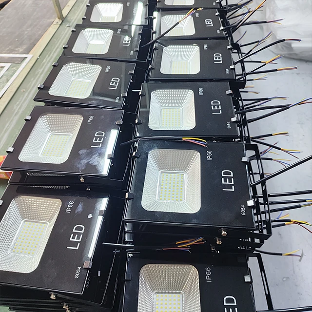Dc12v 24v 220v 110v Водонепроницаемая Ip65 5054 светодиодная лампа проектора 50w 100w 150w 200w 300w Светодиодный прожектор уличный
