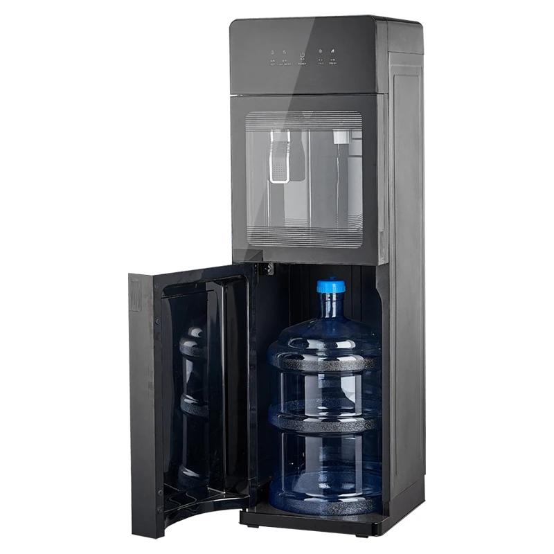 Free Standing Water Dispenser Hot Cold Water With Compressor Cooling and Heating System Can be OEM ODM Bottom Loading