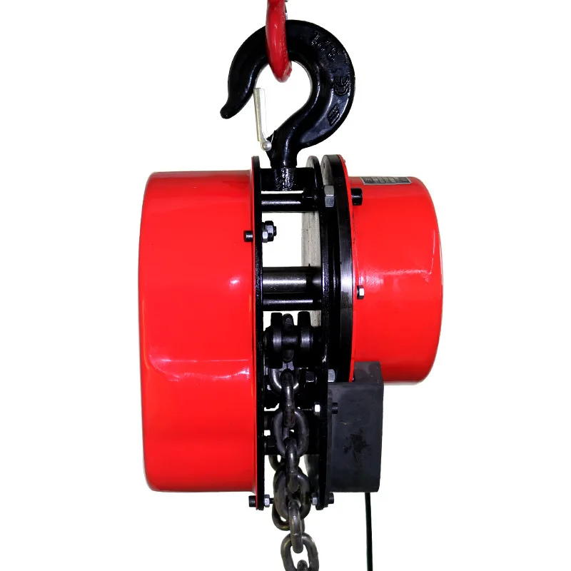 380V dhs high speed 3 tons electric chain hoist with hook chain bag