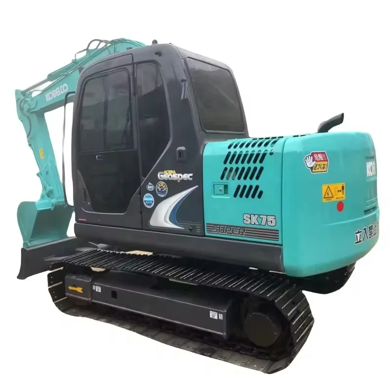 Kobelco SK75 практичный мини-экскаватор Kobelco SK 75, 2020, оригинальный 1 комплект в течение 7 дней, двигатели для экскаваторов