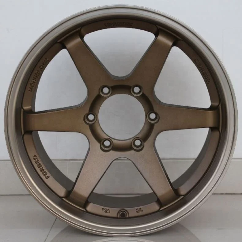 Flrocky echo 15 16 17 18  Wheels/Rims 4X100 5X100 5X114.3 Car Wheel Rims For RAYS Te37 Deep Dish