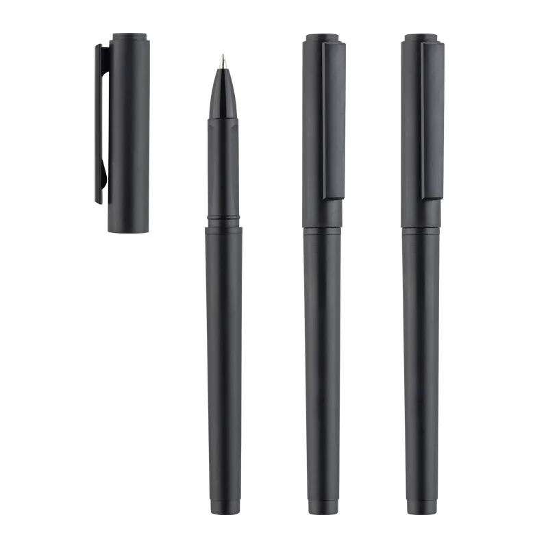 Frosted carbon gel pen 0.5mm business signature pen office student examination ballpoint pen