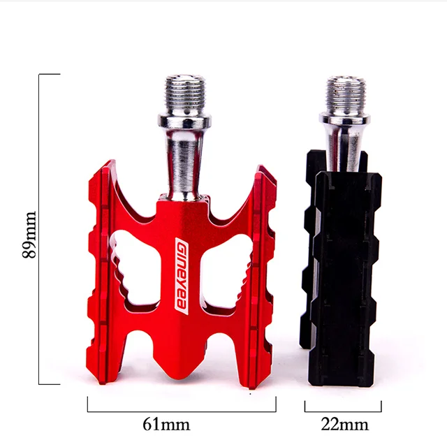Детский складной велосипедный педаль велосипедные аксессуары Педальный свет алюминиевый сплав DU