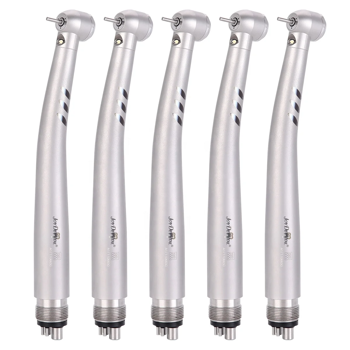 Стоматологический кнопочный наконечник для ветровой турбины тройной распылитель воды светодиодный стоматологический