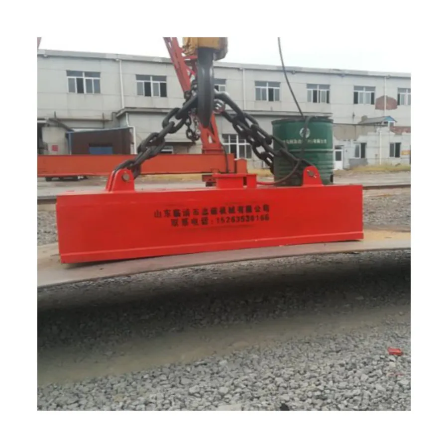 mini crane 500kg manual handle lift permanent magnetic lifter metal fasteners lifting electromagnet of bloom
