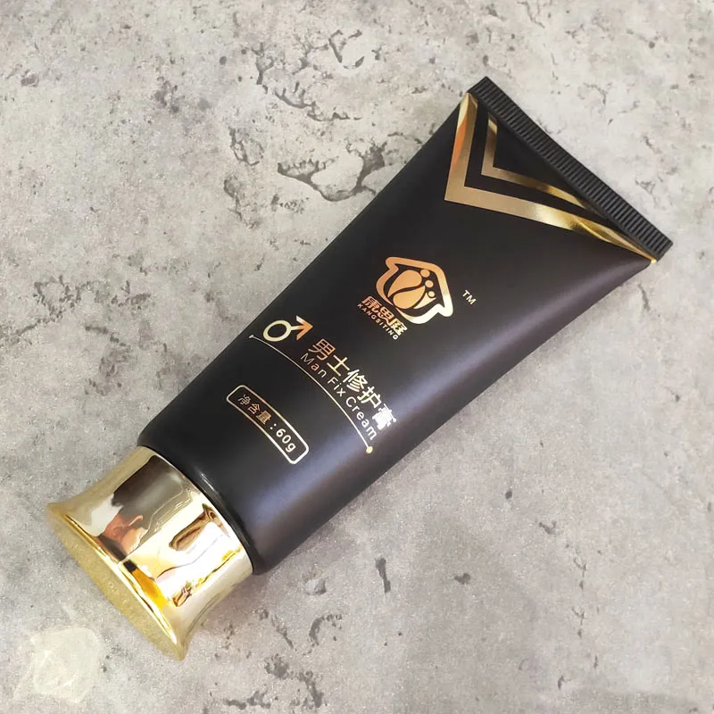 LiXin free sample 100ml black matte plastic tube hot stamping cosmetic tube packaging for face washing