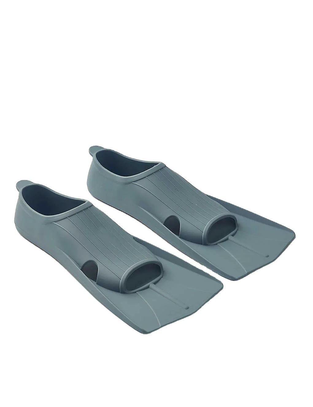 Нетоксичные Детские Обучающие силиконовые ласты бледно-зеленого цвета