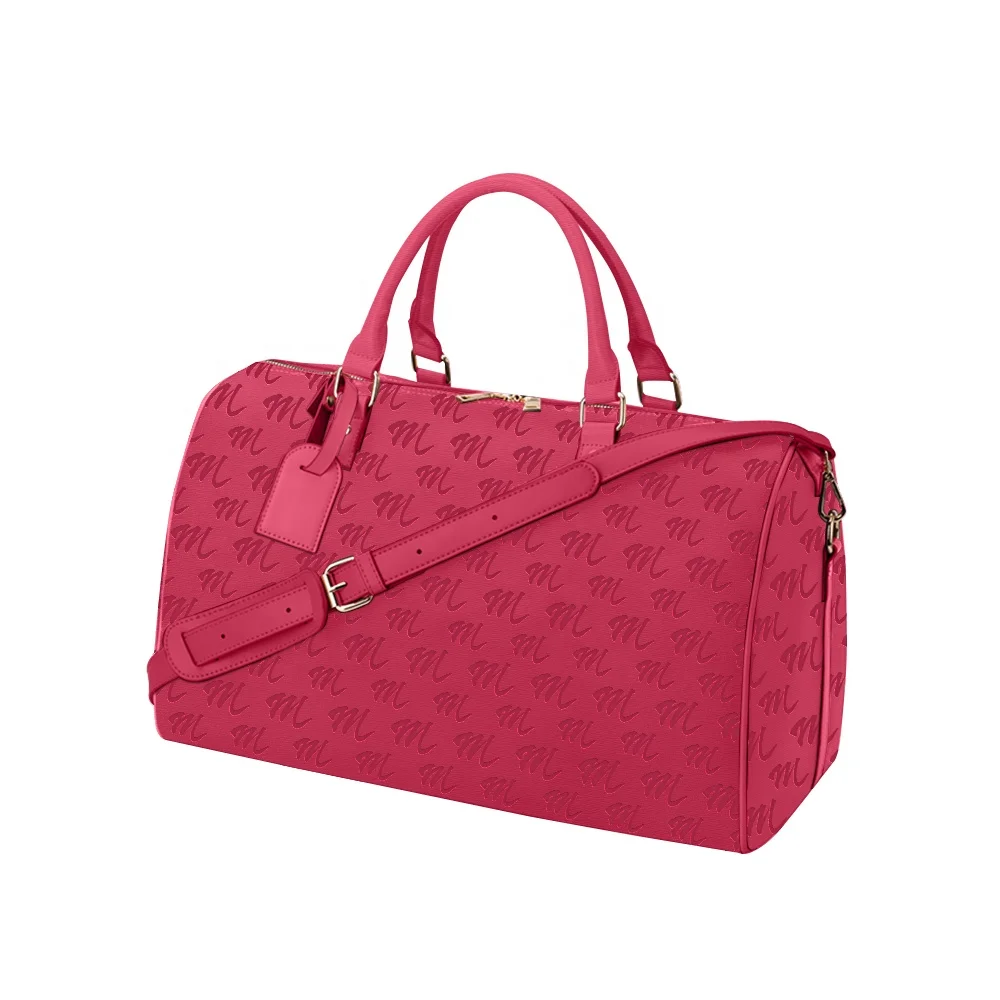 Wholesale Large Leather Travelling Bags Travel Duffel Bag Women Custom Leather Travel Bag