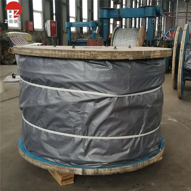 3x7 19mm Galvanized Steel Wire Rope Highway Cable for Cable Barrier