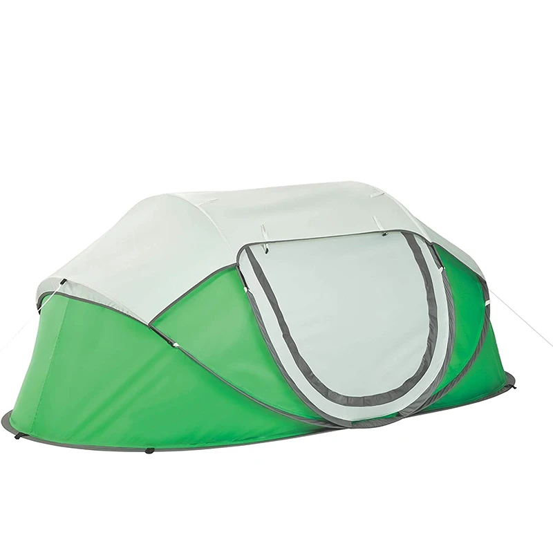 Outdoor Automatic 4 Person Pop Up Tent Waterproof Camping Hiking Tent Quickly Open Boat Tent