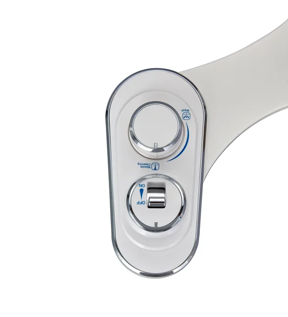 Non electric cold water with dual sprayer  nozzles bidet attachment for toilet