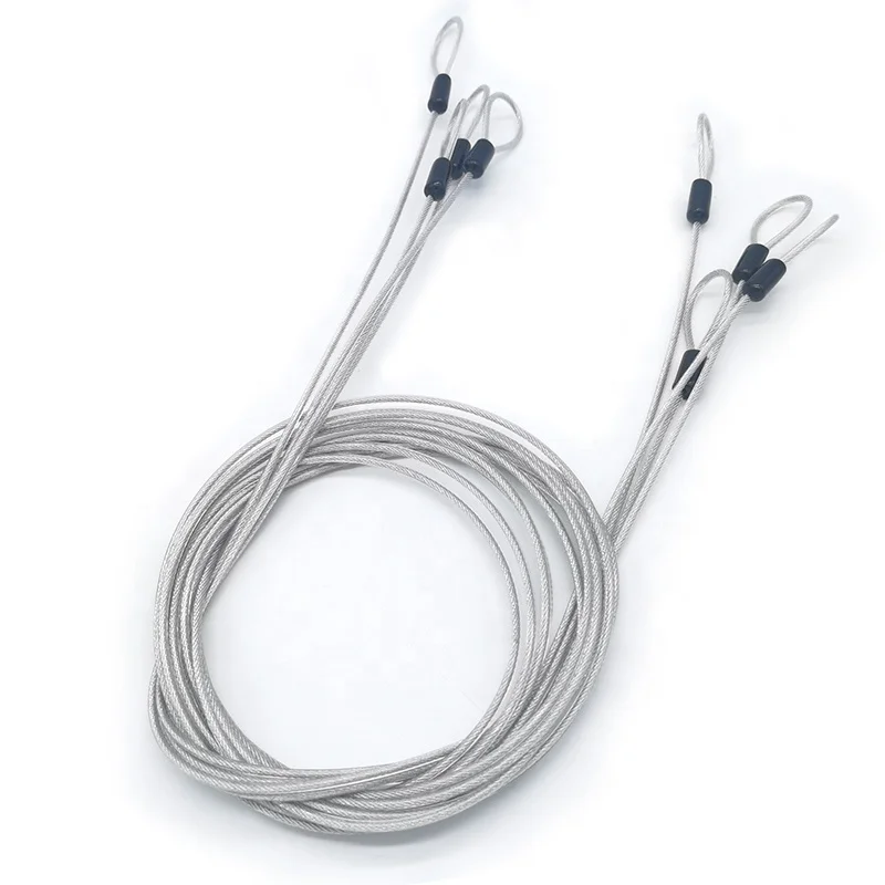 Economic steel cable wire rope hydraulic swage press for wire rope sling security lock cable also for hanging clothe