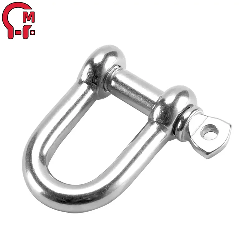 HLM stainless steel or galvanised 10mm d shackles d shackle black d shackle stainless steel for bracelet