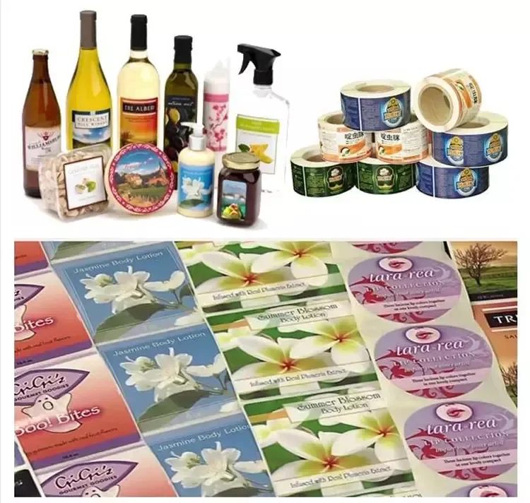 Automatic Roll To Roll CMYK Digital Label Printing Machine Paper Self Adhesive Sticker Printers Paper Label Printing Machine