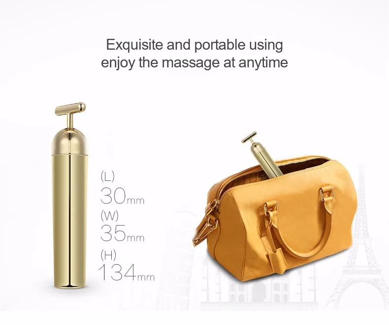 Manufacturer sells 7-in-1skincare tools face lifting face and neck massager home use waterproof T shape electric face massager