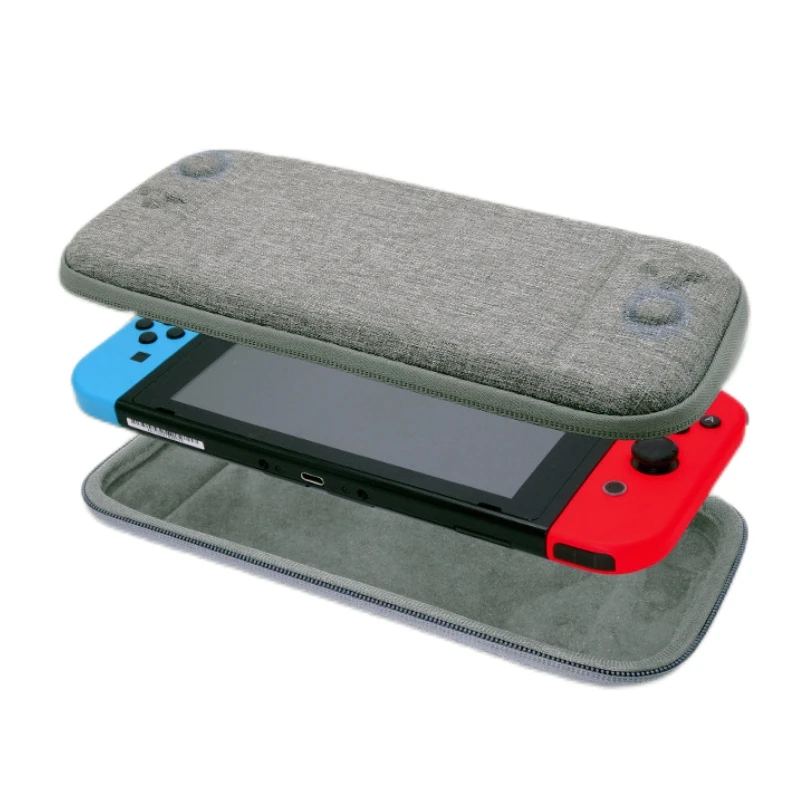 Nintendo Switch Lite Slim Protective Carrying EVA Case Travel Storage Switch Lite Sleeve with 10 Game Cartridges