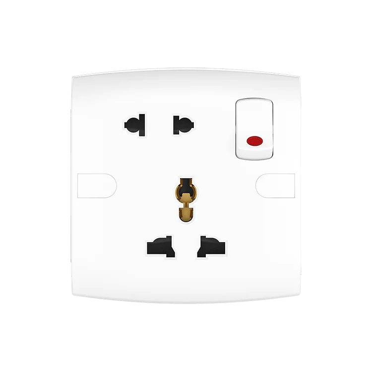 Songri 250V 15A Power 3 Pin Plug Socket