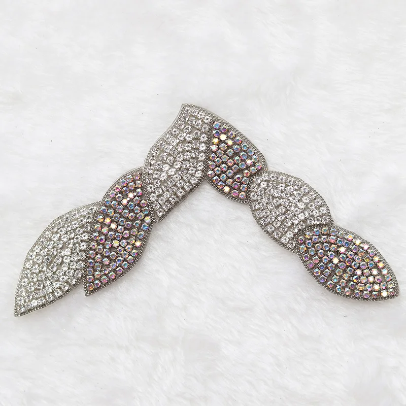 wholesale glass rhinestones glue shoe accessories sandal flip flops decorations