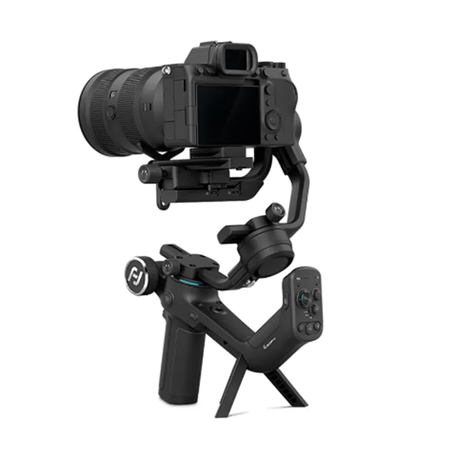 Feiyu SCORP C 3-осевой карданный стабилизатор для зеркальной камеры DSLR со съемным дистанционным экраном ooled