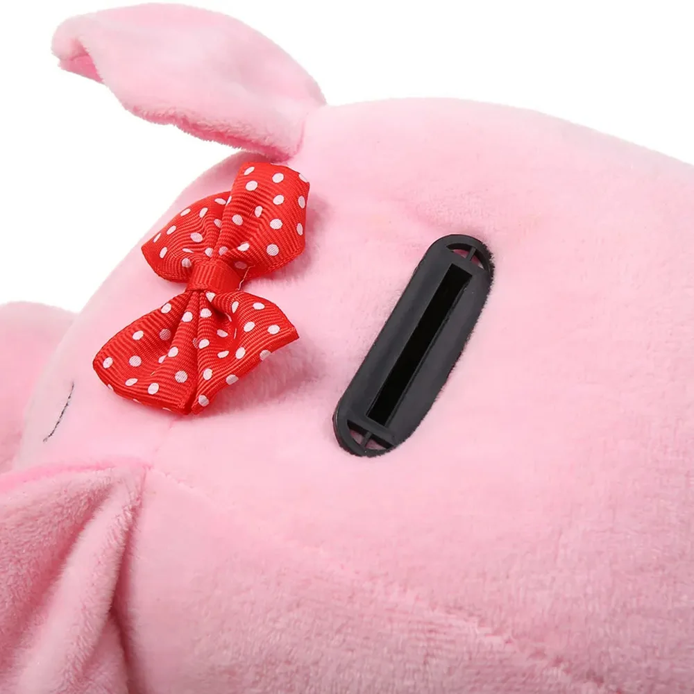 Wholesale Plush Pig Animal Money Coin Banks Piggy Bank Money Saving Box Custom Kids Cute Money Box