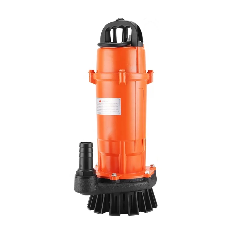 Submersible pump 220v50hz750w caliber 1 inch Copper wire high head and large flow aluminum shell agricultural submersible pump