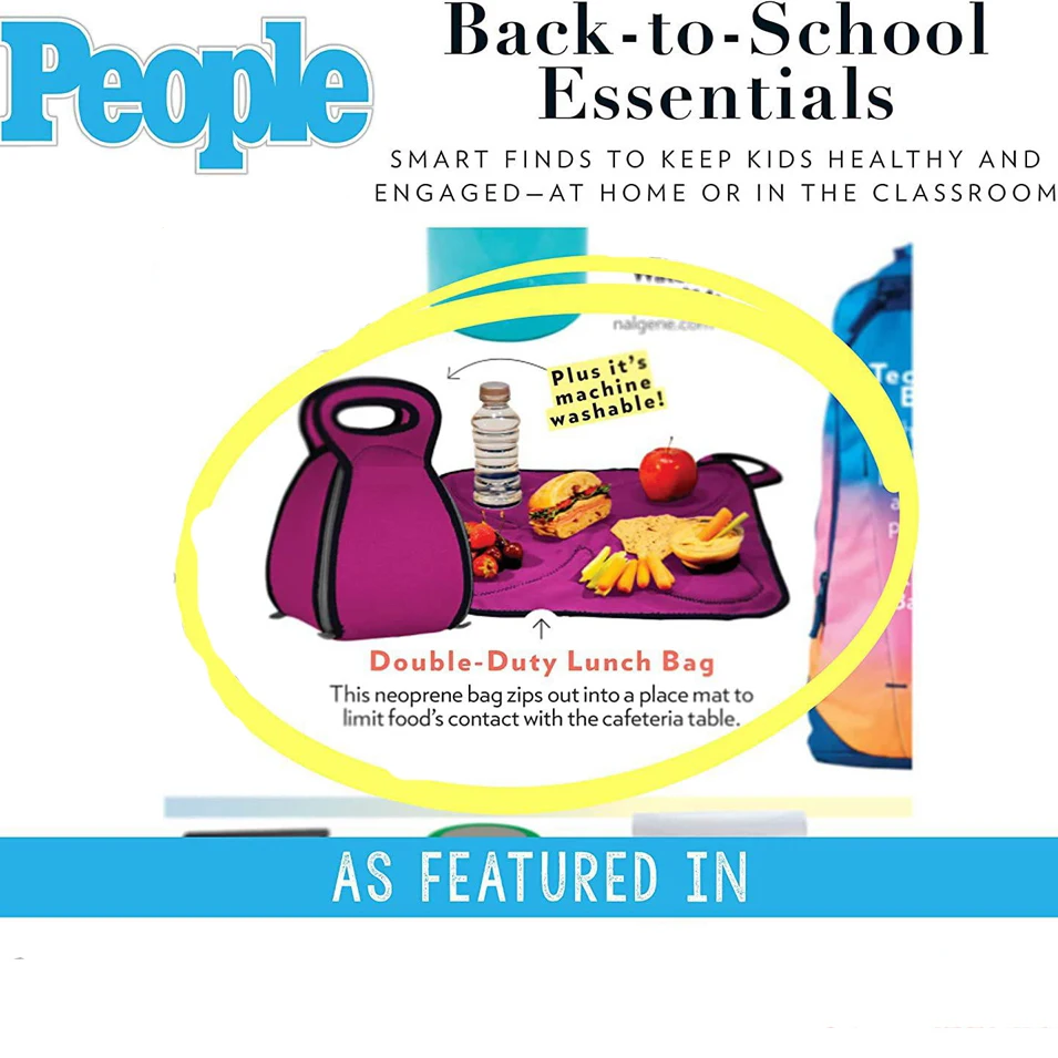 Neoprene Foldable Picnic Mat Waterproof Outdoor Lunch Pad For Children Fold Handbag with Zipper Heavy Duty Tote Picnic Blanket