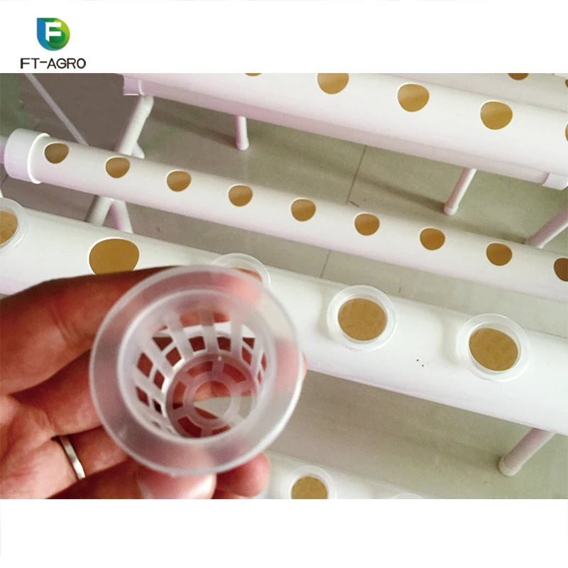 Hydroponic System Vertical Growing Systems PVC Tube For Lettuce And Strawberry