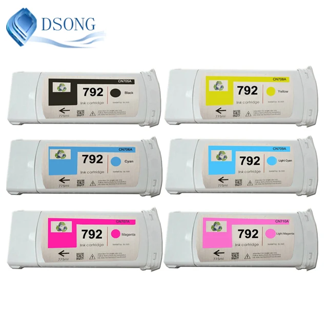 DSONG Refillable Printhead for Hp 792 Latex L26100/L26500/L28500/ Latex 260/Latex 280 Designjet Plotter