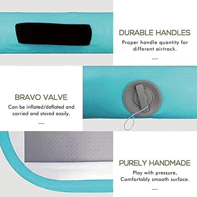 DWF Inflatable Gym Mat Air Track Airtrack Taishan Gymnastics Inflatable Sports GYM Equipment