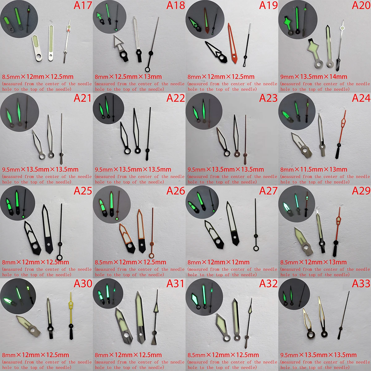 WYGICOO Custom Uhrzeiger Saat Ibreleri Branded Relogio De Maos Wrist Watch Hands Parts NH35 Custom