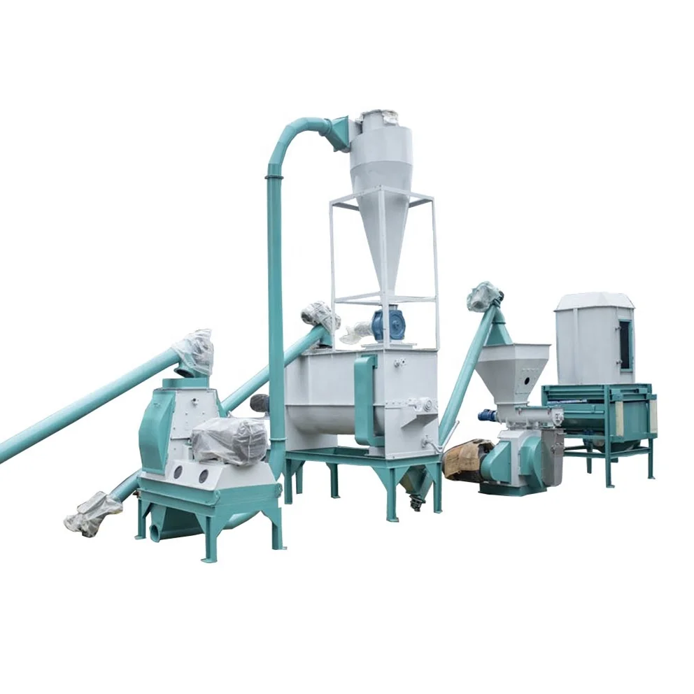 1500-2000KG/H Feed Processing Machines Chicken Feed Making Machine Poultry Feed Pellet Mill