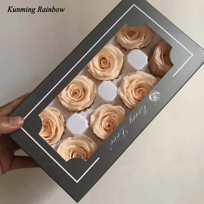 the Top quality fresh and natural stabilized eternal rose in 4-5cm rose bud flower on sale