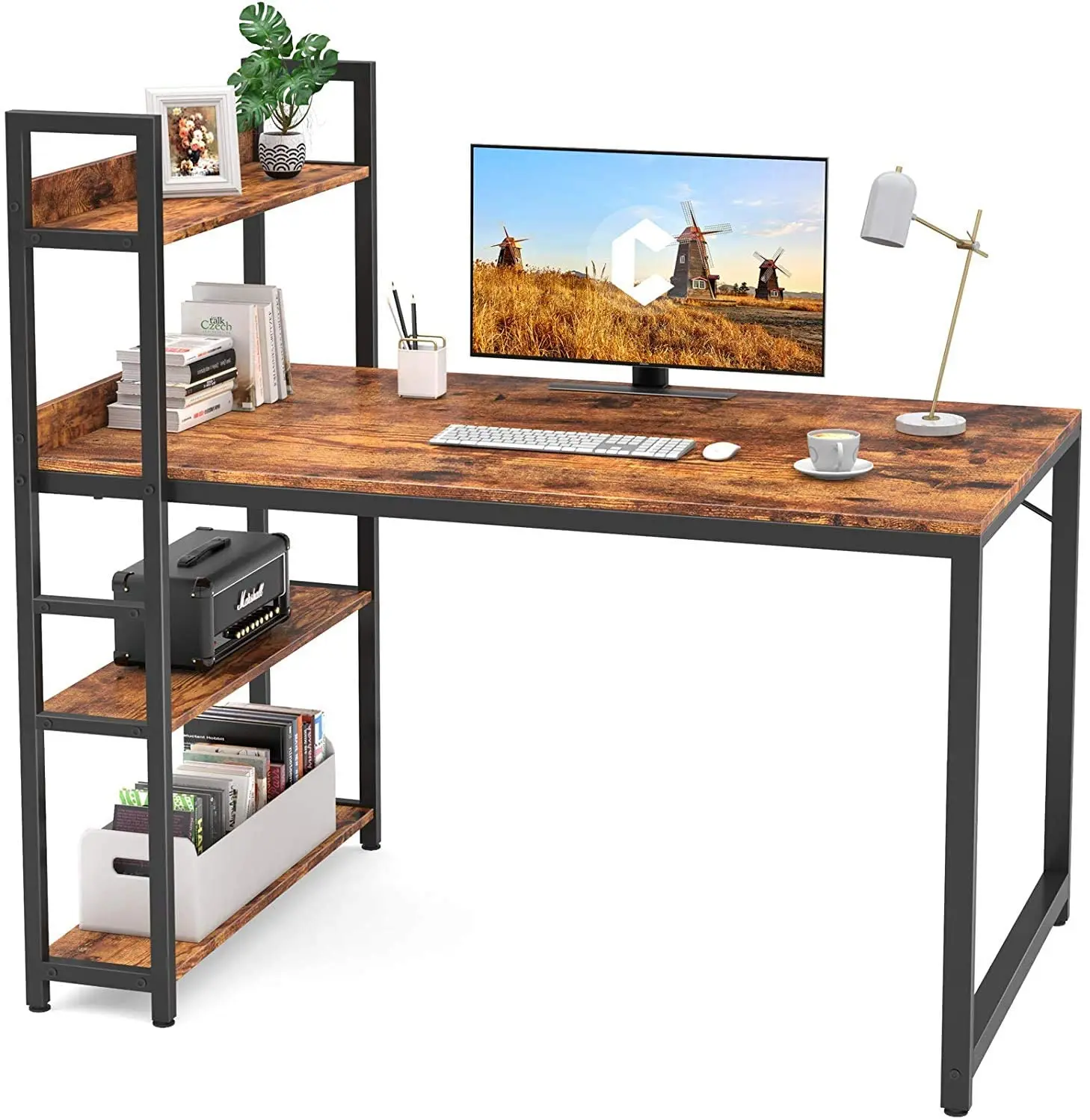 Height adjustable office student desks computer laptop table modern typing work from home