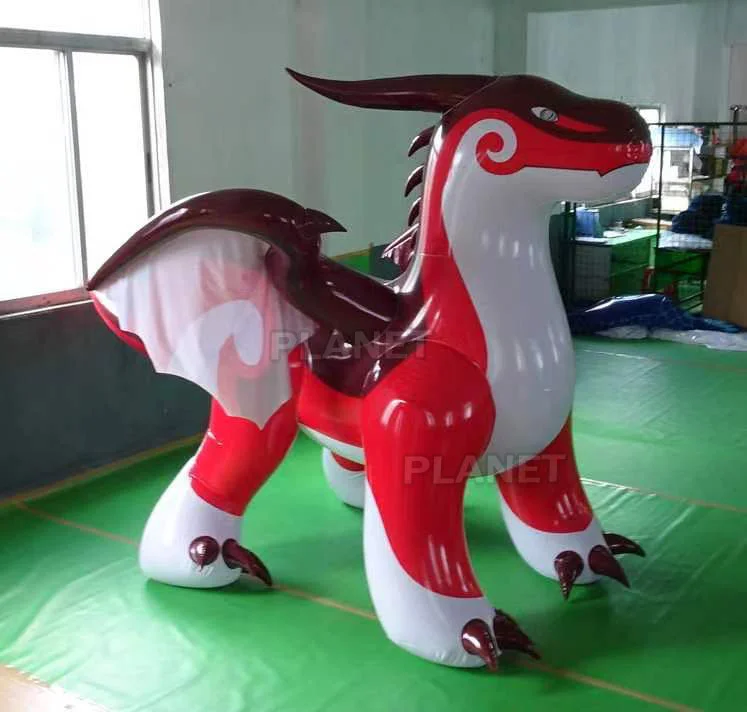 Giant Advertising Inflatable Cartoon PVC Dragon Model Toy Inflatable Dragon For Sale