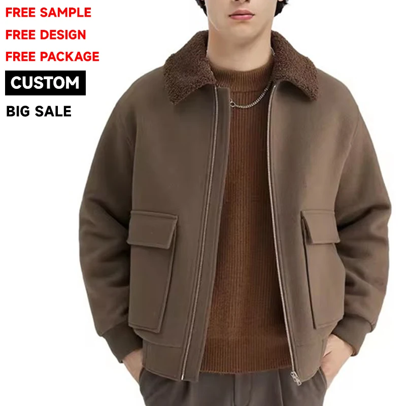 Waterproof Ski Mountain Plus Size  Sports Outdoor Winter Flight Jacket For Men