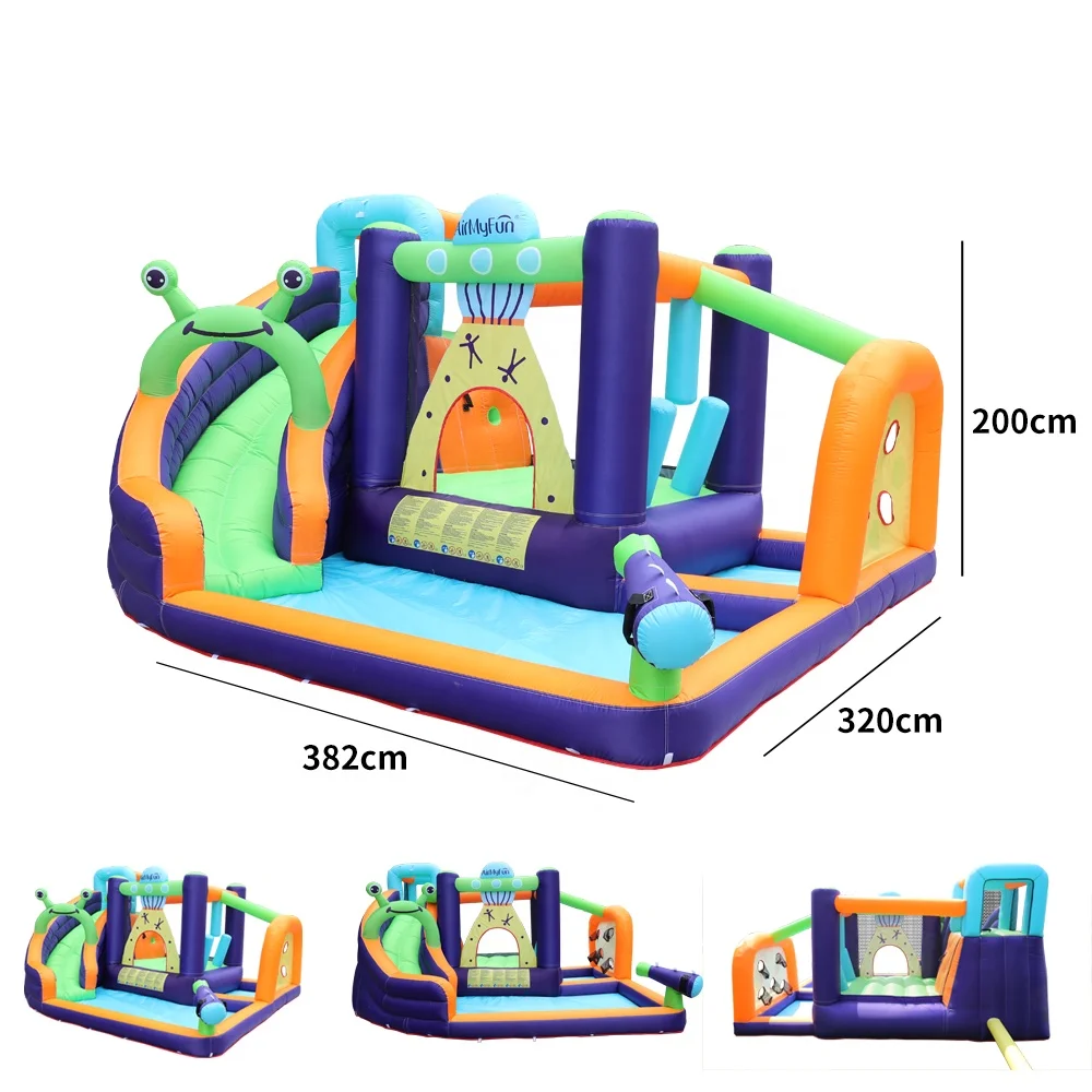 Inflatable combo bouncer playground bounce house water slide children bouncy castles for sale
